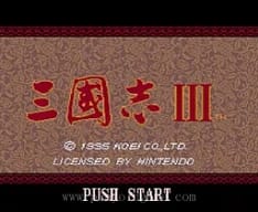 [SFC]三国志3