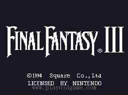 [SFC]最终幻想3