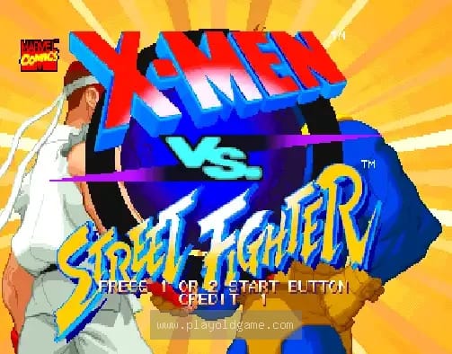 [CPS2]X战警VS街霸