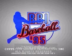 [32X]RBI棒球95