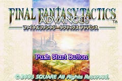 [GBA]最终幻想战略版Advance