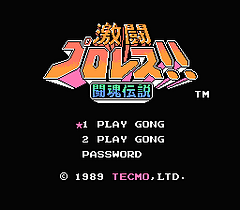 [FC]激斗摔角斗魂传说(美)