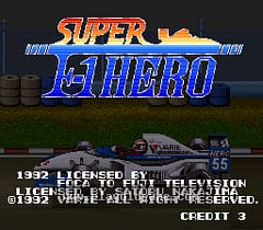 [SFC]中岛悟监修超级F1赛车英雄