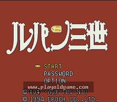 [SFC]鲁邦三世传说的秘宝