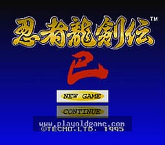 [SFC]忍者龙剑传巴