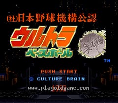 [SFC]极端棒球实名版