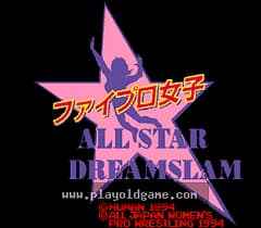 [SFC]热血女子摔角全明星梦幻赛