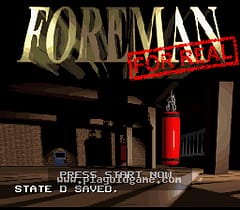 [SFC]福尔曼超真实拳击