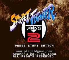 [SFC]街头霸王ALPHA2