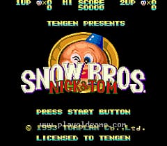 [MD]雪人兄弟(日)