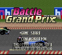 [SFC]战斗GP塞车