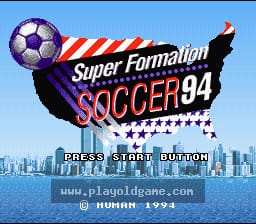 [SFC]超级阵型足球94世界杯版