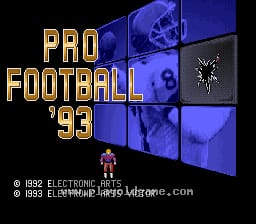 [SFC]麦登橄榄球93