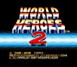 [SFC]世界英雄2