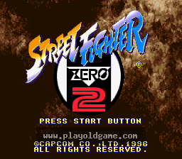 [SFC]街头霸王ALPHA2