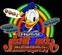 [SFC]唐老鸭魔法之法螺