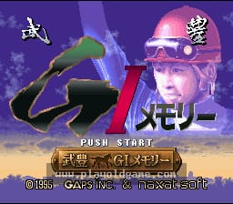 [SFC]武丰G1赛马回忆录