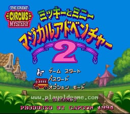 [SFC]米奇与米妮的魔法冒险