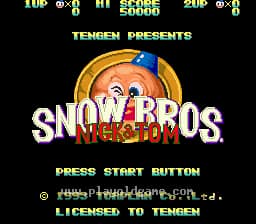 [MD]雪人兄弟(日)