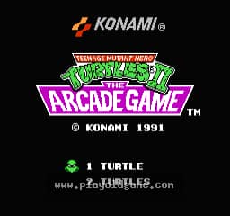 忍者龟街机移植版日版动作 截图2