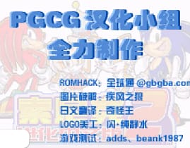 [GBA]索尼克进化2中文版