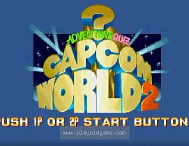 [CPS1]冒险问答卡普空世界2(日)
