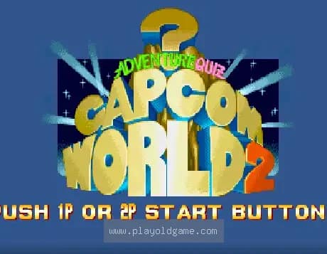 [CPS1]冒险问答卡普空世界2(日)