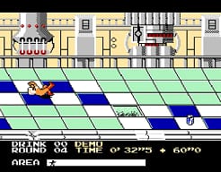 [FC]地下铁大暴走日版动作