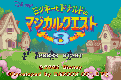 [GBA]米老鼠和唐老鸭3