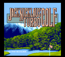 [PCE]杰克尼克劳斯伟大的涡轮高尔夫美版