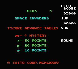 [FC]太空侵略者日版射击
