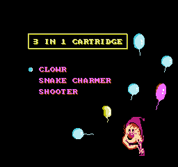 [FC]枪卡游戏3合1亚洲版光线枪射击