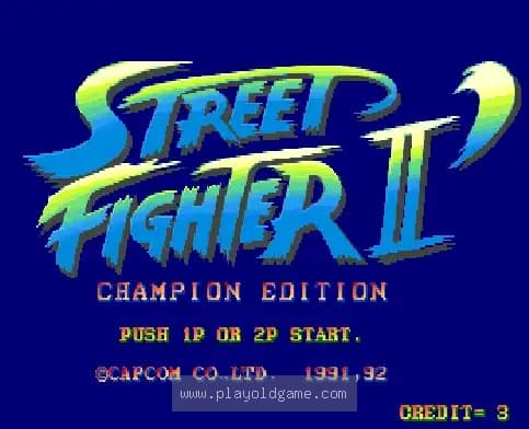 [CPS1]街霸2世界版920513