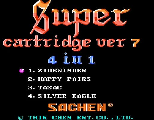 [FC]游戏合卡7超级4合1亚洲版合卡