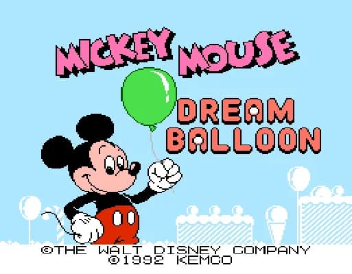 [FC]米老鼠3美版动作